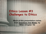 Ethical Challenges