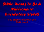 Who Wants To Be A Millionaire Circulatory Style