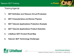 Section 3 GDT Telecom Applications Protection Examples