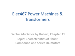 Elec467 Power Machines & Transformers