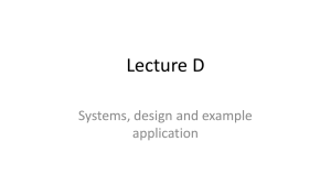 System realization (Circuit to implement block diagram)