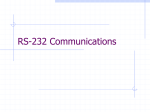 RS-232 Communications
