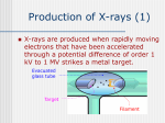 Production of X-rays