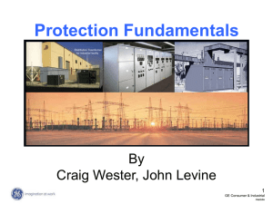 Protection Fundamentals - Levine Lectronics and Lectric