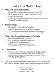 Induction Motor - ENCON - Department of ENergy CONversion