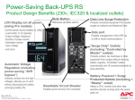 Back-UPS ES Overview