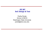 Advanced VLSI Design - Washington State University