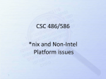 Non Intel-based (x86) hardware platforms