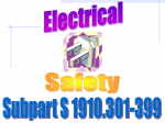 BASIC ELECTRICAL SAFETY - Georgia Tech OSHA 21d