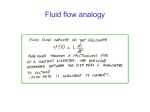 Fluid flow analogy