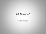 AP Physics C - Heritage High School