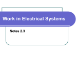 Work in Electrical Systems - Pleasant Grove Middle School