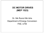 DC Motor Drives - ENCON