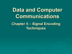 Chapter 5 - William Stallings, Data and Computer