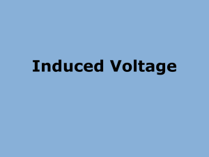 Induced Voltage - Shenendehowa Central Schools