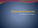 Dependent Sources