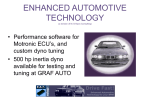 ENHANCED AUTOMOTIVE TECHNOLOGY