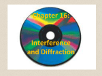 Diffraction and Interference - Polson 7-8