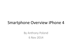 Smartphone Overview iPhone 4