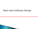 Real-time Software Design