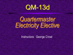 QM-13d: Electricity Elective