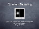 Quantum Tunneling