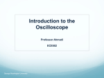 Introduction to the Oscilloscope