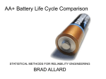 AA Battery Life Cycle Comparison