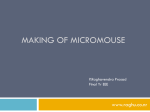 Making of Micromouse - India Electronics and Robotics Components