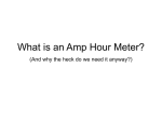 What is an Amp Hour Meter? (And why the heck do we need it