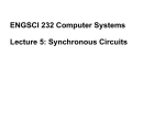 Lecture 5 Synchronous Circuits Correction to D-Type Flip