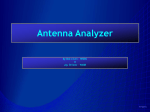 Antenna Analyzer - Array Solutions