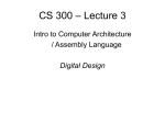 CS 110 – Lecture 2