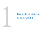 1-1 The Engineering Method and Statistical Thinking