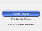 Higher Physics - Kelso High School
