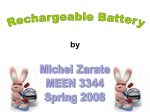 Rechargeable Batteries (Michel Zarate)