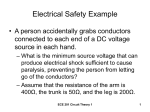 Electrical Safety Example