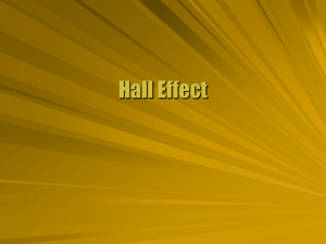 Hall Effect