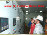 Lesson 33 electrical repair work