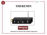 theremin - Courses