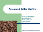 Automated Coffee Machine