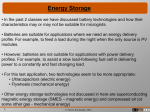 Energy Storage #3 - The University of Texas at Austin