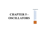 Chapter 5 - Oscillators (Part 1)