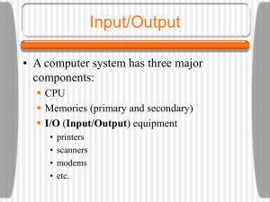 Computer Systems Organization