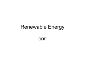 Renewable Energy