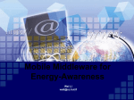 Mobile Middleware for energy