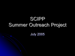 SCIPP Internships 2005
