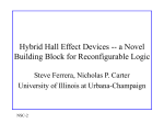 Hybrid Hall Effect Devices -- a Novel Building Block for