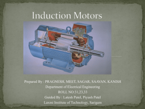 Induction Motors - GTU e