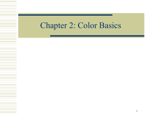 Chapter 2 - Color Basics